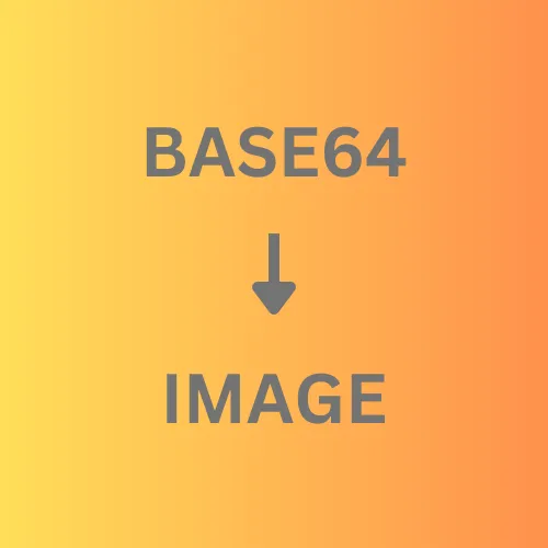 Base64 to Image Online Converter