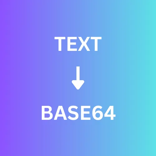 Convert Text to Base64